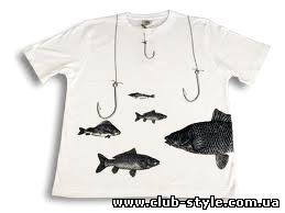 В футболке на рыбалку