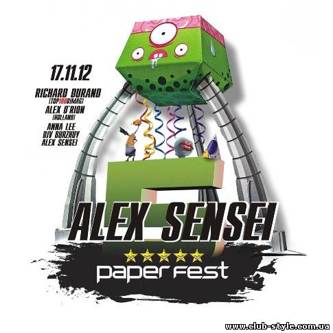 Alex Sensei - Paper Fest 5 @ Radmir Expohall