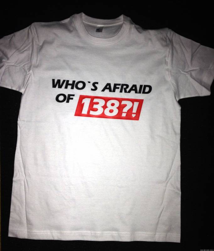 whos afraid of 138 футболка скачать