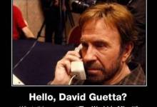 Chuck Norris - David Guetta - the world is mine